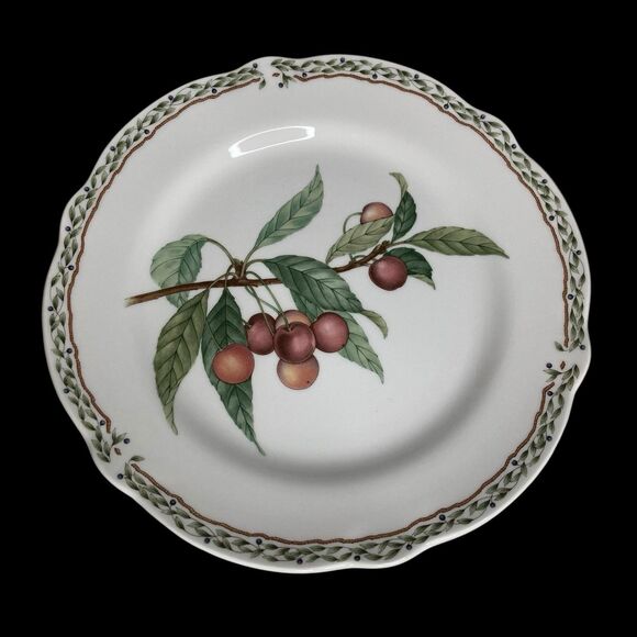 Noritake Royal Orchard Plates 8-1/2" Salad Luncheon Dessert Fruit 9416 Set Of 4 - Picture 7 of 14